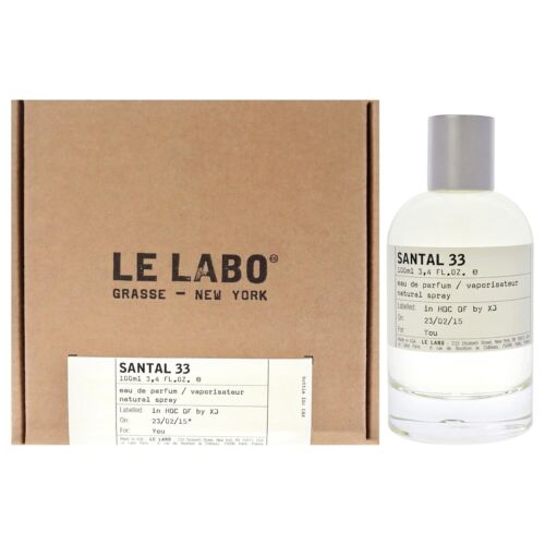 LE LABO SANTAL 33 3.4 EDP U (NO BOX)