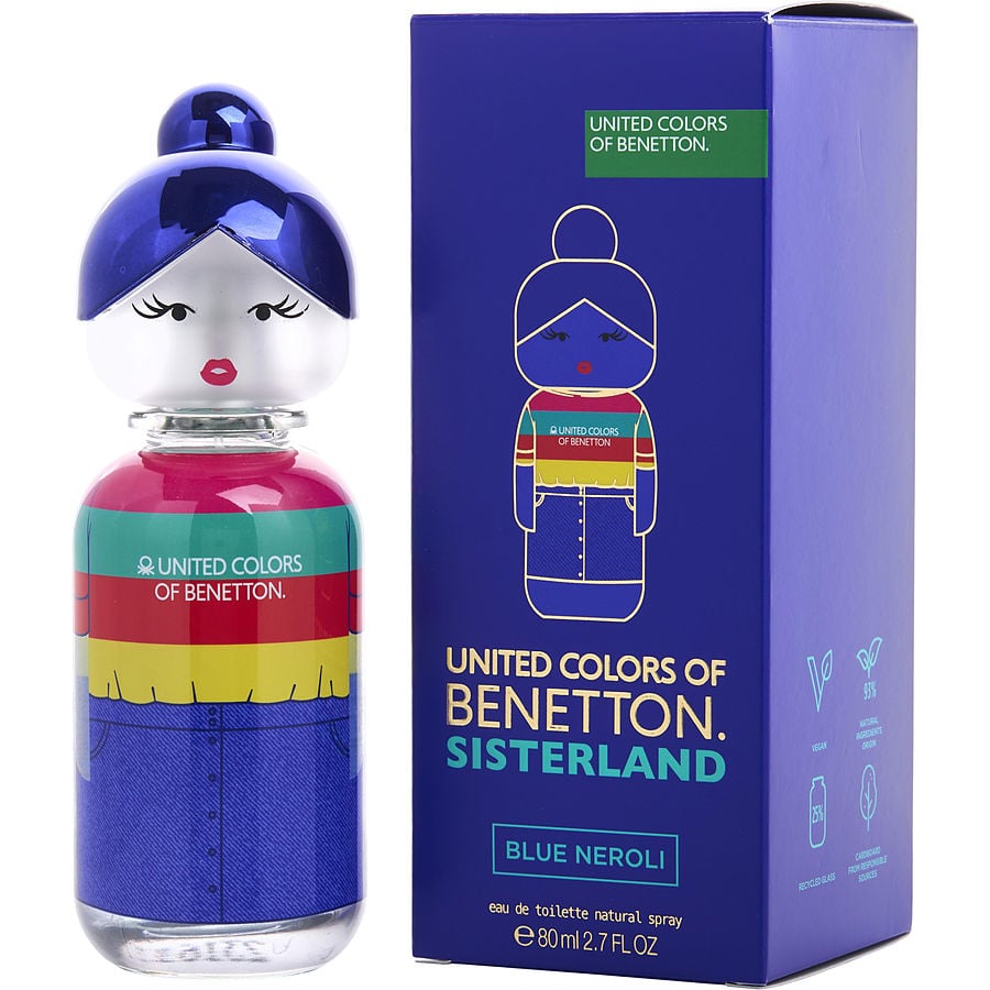 BENETTON SISTERLAND BLUE NEROLI 2.7 EDT WOMEN
