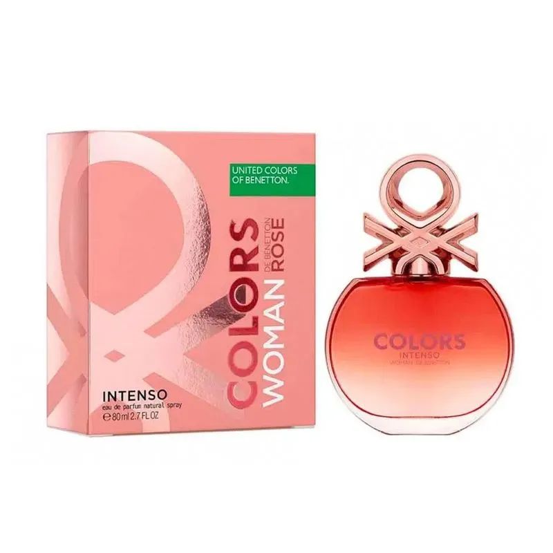 BENETTON COLORS ROSE INTENSE 2.7 EDP WOMEN