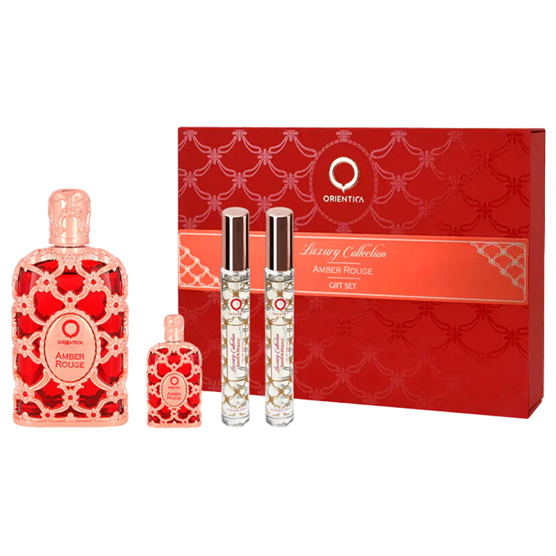 ORIENTICA AMBER ROUGE 2.7 EDP WOMEN + 2x10ML + 7.5ML