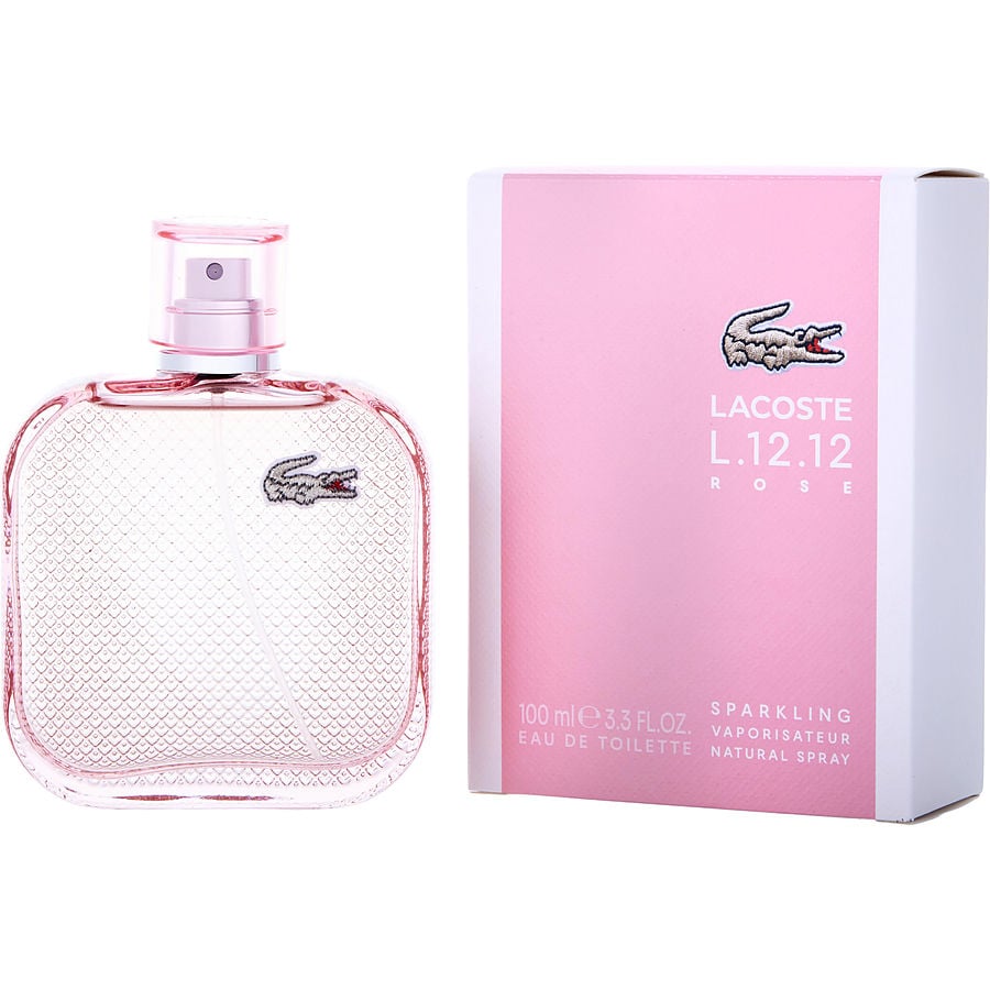 LACOSTE ROSE SPARKLING 3.4 EDT WOMEN