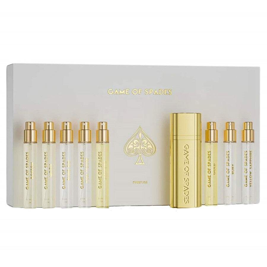 JO MILANO GAME OF SPADES DISCOVERY WHITE GIFT 10ML EDP UNISEX 9PCS