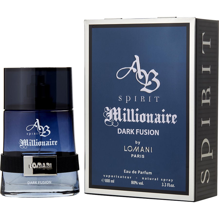 LOMANI SPIRIT MILLIONAIRE DARK FUSION 3.4 EDP MEN