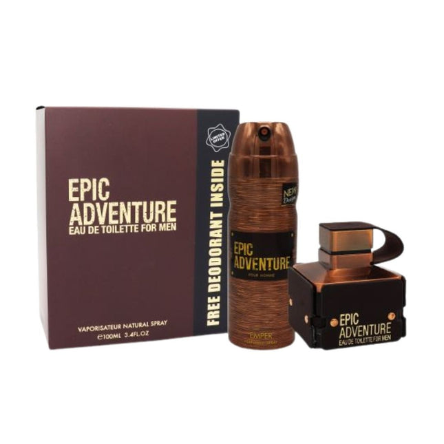 EMPER ADVENTURE MODEL 3.4 EDT MEN + 3.4 BODY SPRAY