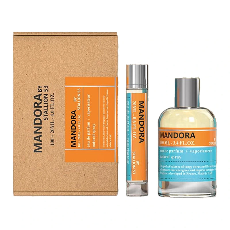 EMPER MANDORA BY STALLION 53 3.4 EDP WOMEN + 20 ML