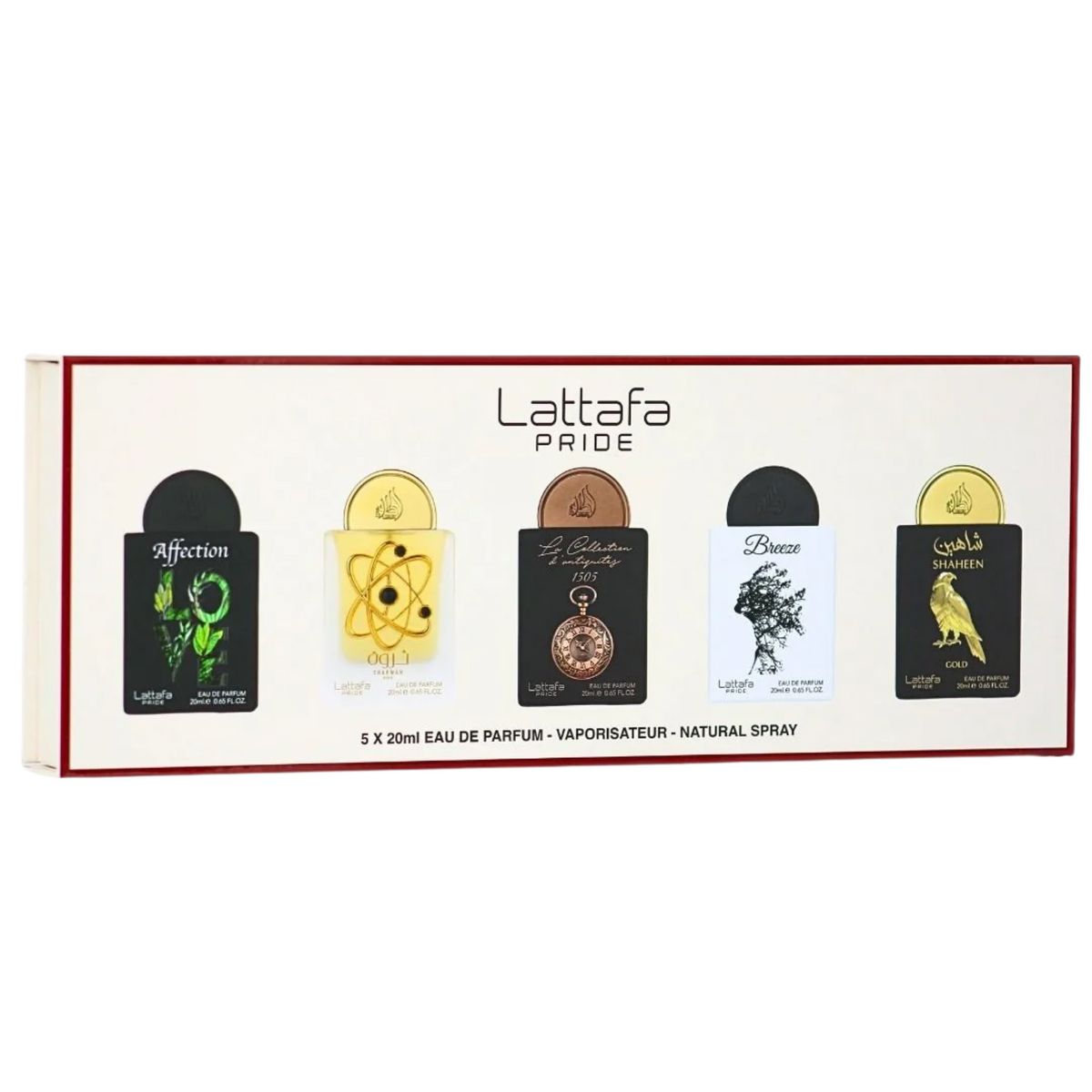 MINI SET LATTAFA PRIDE 01 5 x 20ML EDP UNISEX