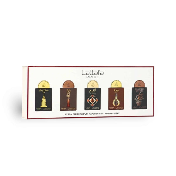 MINI SET LATTAFA PRIDE 04 5 x 20ML EDP UNISEX