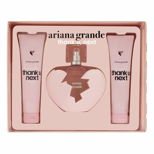 ARIANA GRANDE THANK UNISEX NEXT 3.4 EDP WOMEN + 3.4 B/WOMEN + 3.4 S/G
