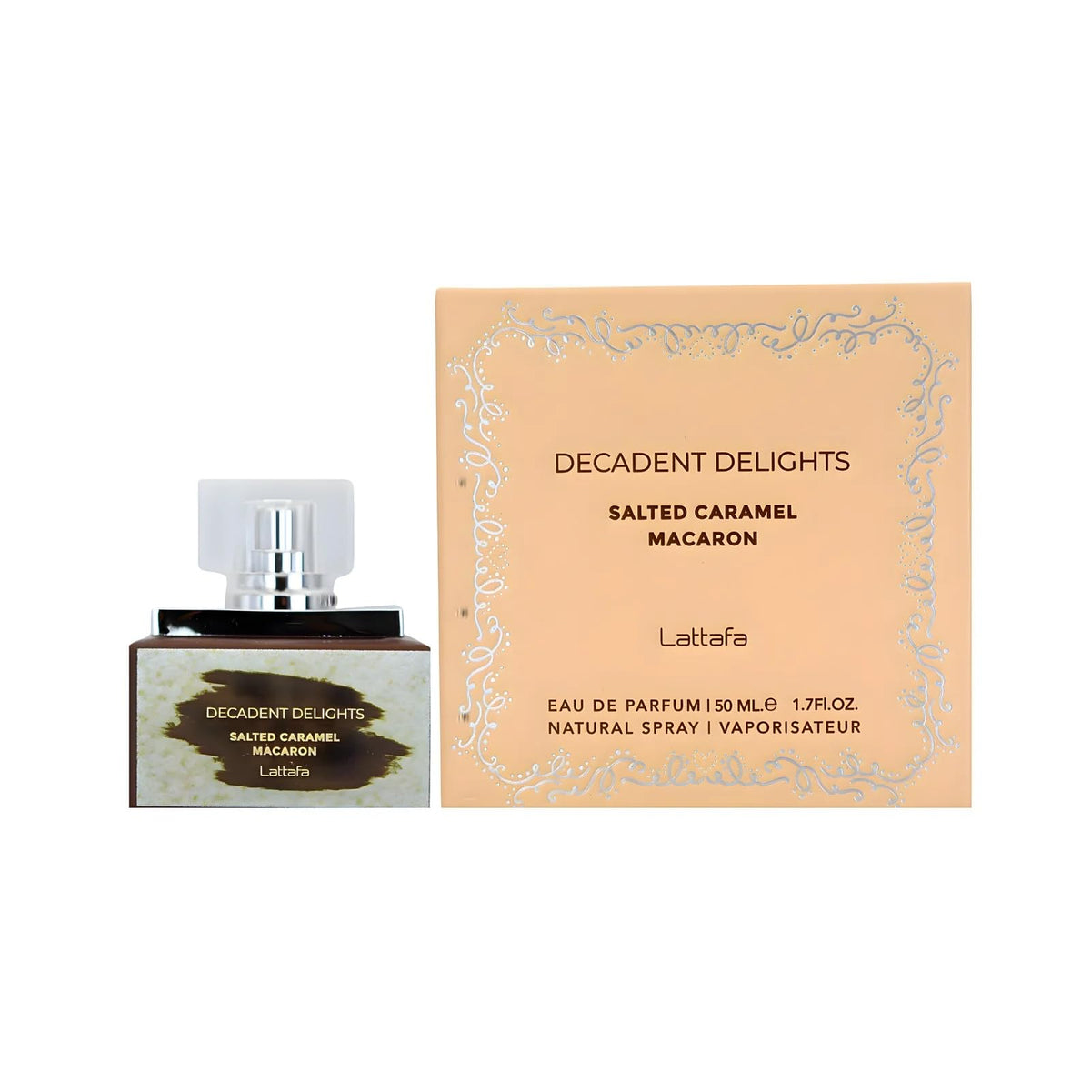 LATTAFA DECADENT DELIGHTS MACARON SALTED CARAMEL 50ML