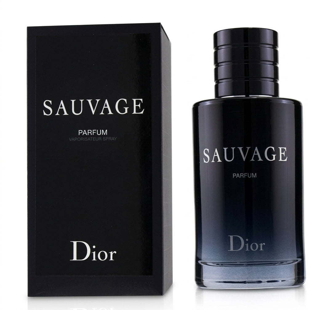 DIOR SAUVAGE PARFUM 3.4 MEN REFILLABLE